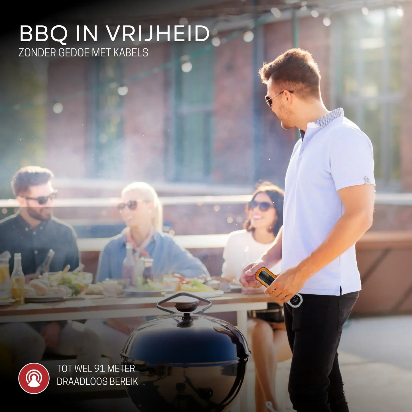 GrillMaster Pro - Draadloze BBQ Thermometer
