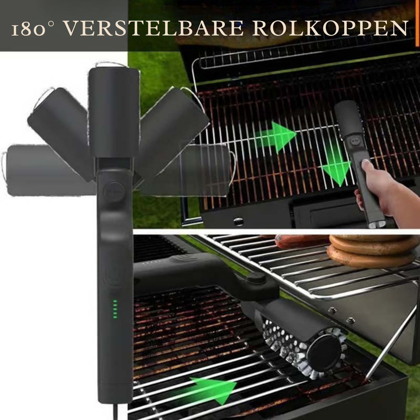 GrillPulse – Elektrische BBQ Borstel