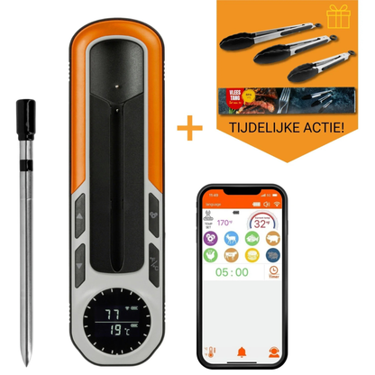 GrillMaster Pro - Draadloze BBQ Thermometer