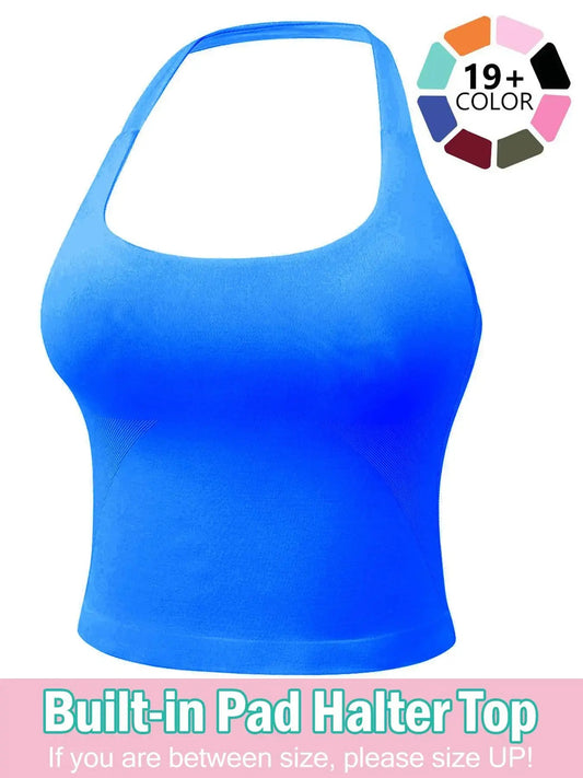 Naadloze Haltertop - Perfecte Pasvorm & Shaping