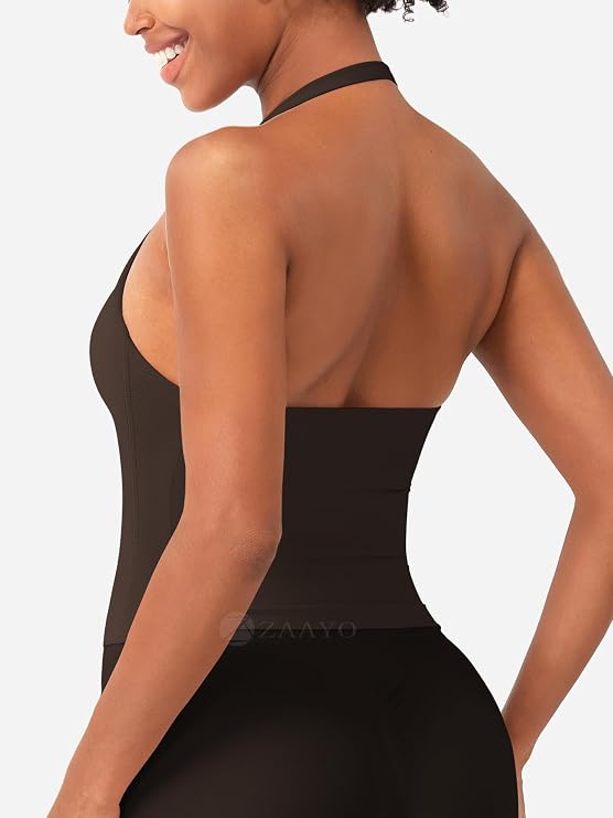 Naadloze Haltertop - Perfecte Pasvorm & Shaping