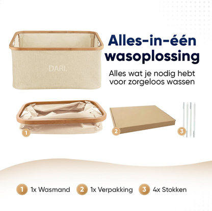 Spacesaver Folding Laundry Hamper